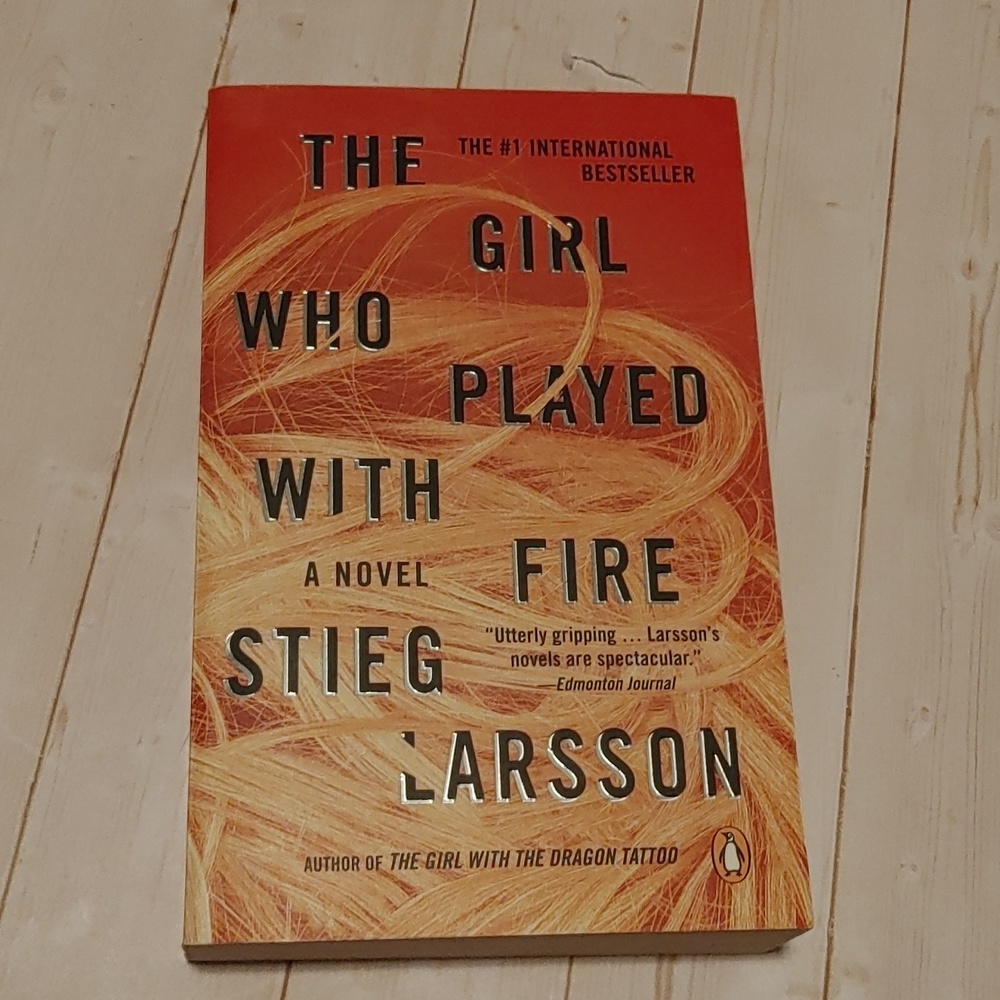 The Girl Who Played With Fire A Thriller Fiction Novel By Stieg Larsson